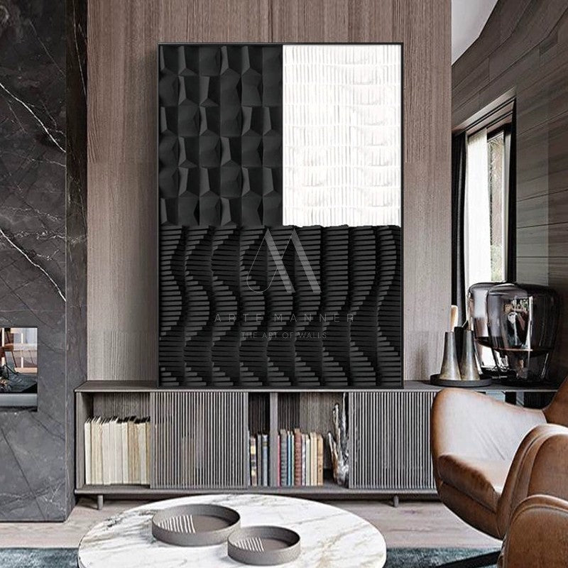 Yang Minimalist Abstract Oil Painting