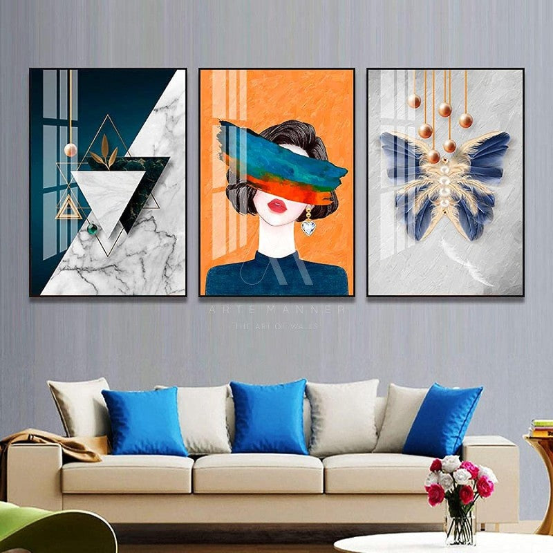 Joyful Heavens Modern Wall Art