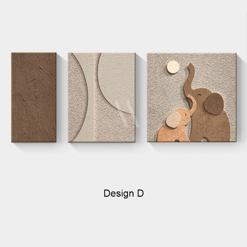 Storge Wabi Sabi Modern Wall Art (Set of 3)