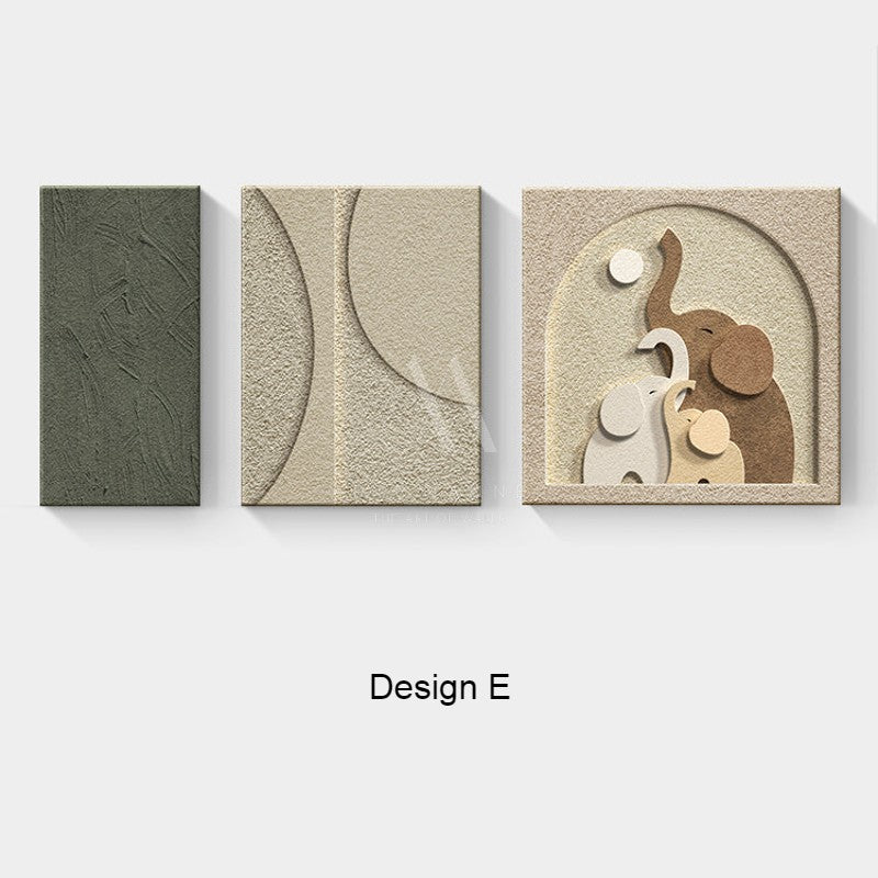 Storge Wabi Sabi Modern Wall Art (Set of 3)