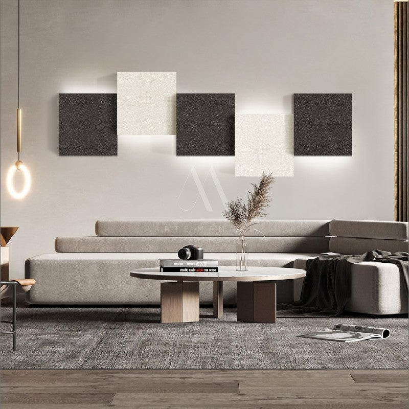 Summer Chill Modern 3D LED Wall Art