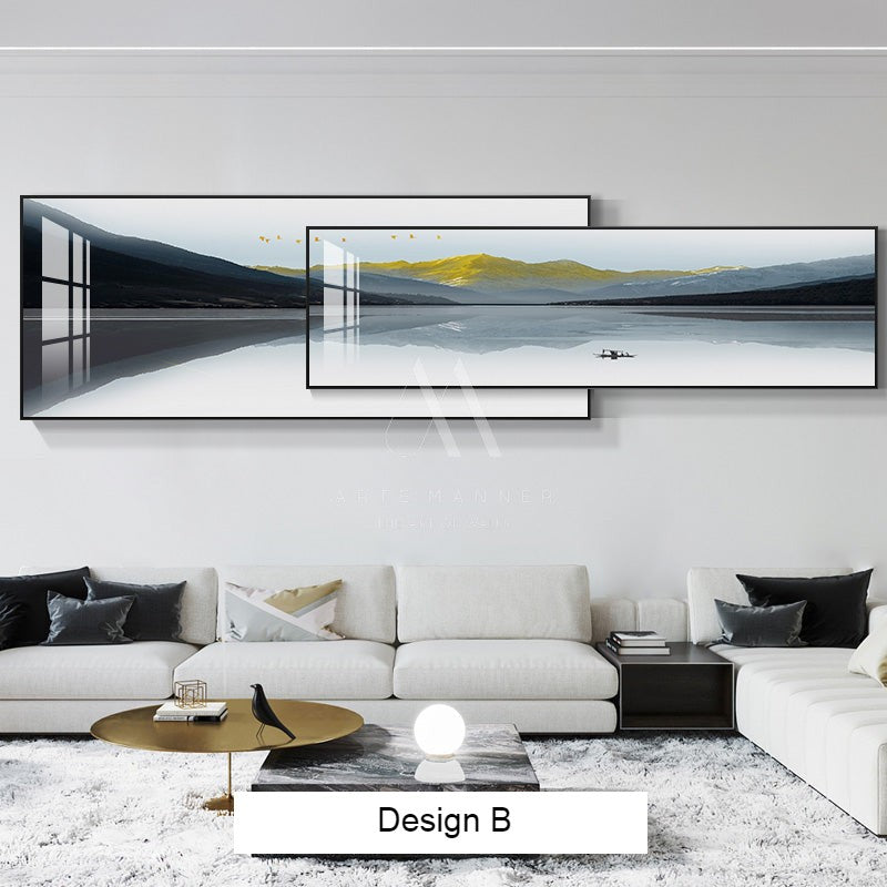 Living with the Ocean Modern Nature Wall Art