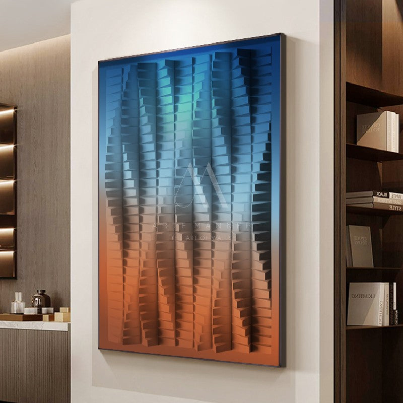 Geometric Heavens Modern 3D Wall Art