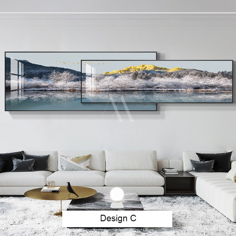 Living with the Ocean Modern Nature Wall Art