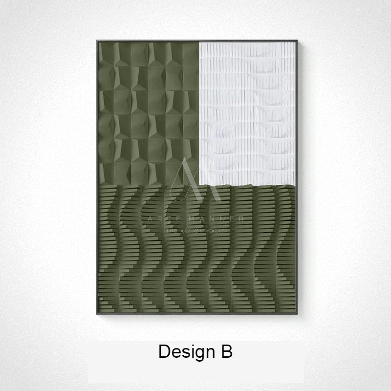 Yang Minimalist Abstract Oil Painting