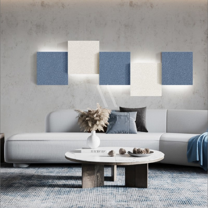 Summer Chill Modern 3D LED Wall Art