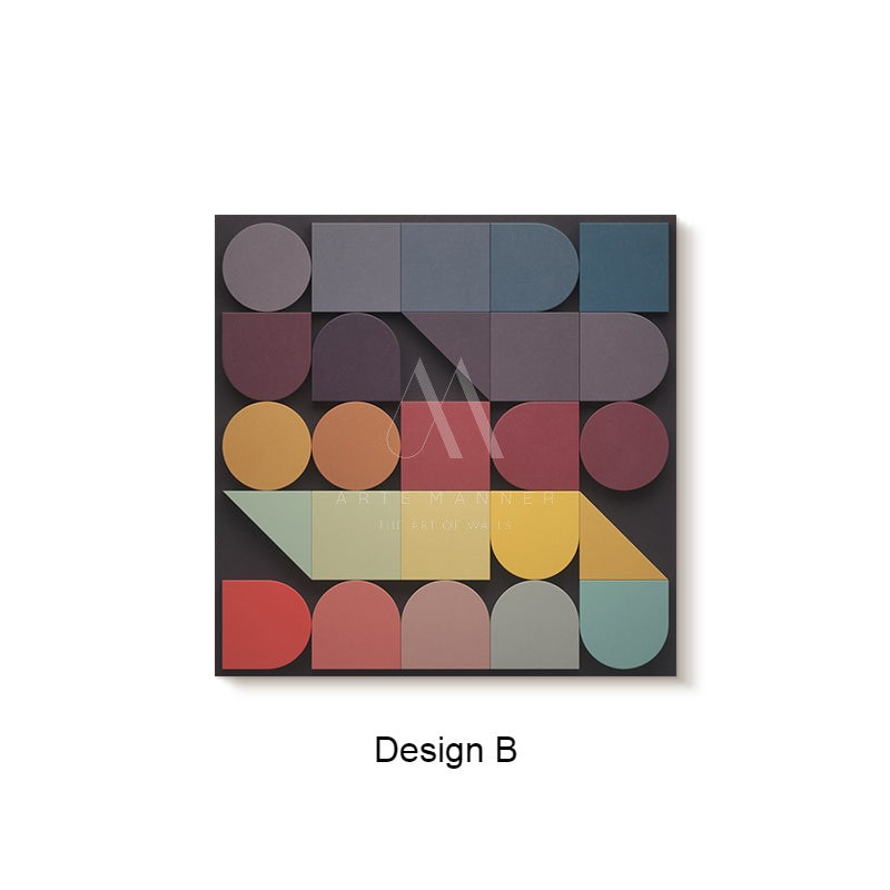 The Gaze of the Mind Modern 3D Wall Art