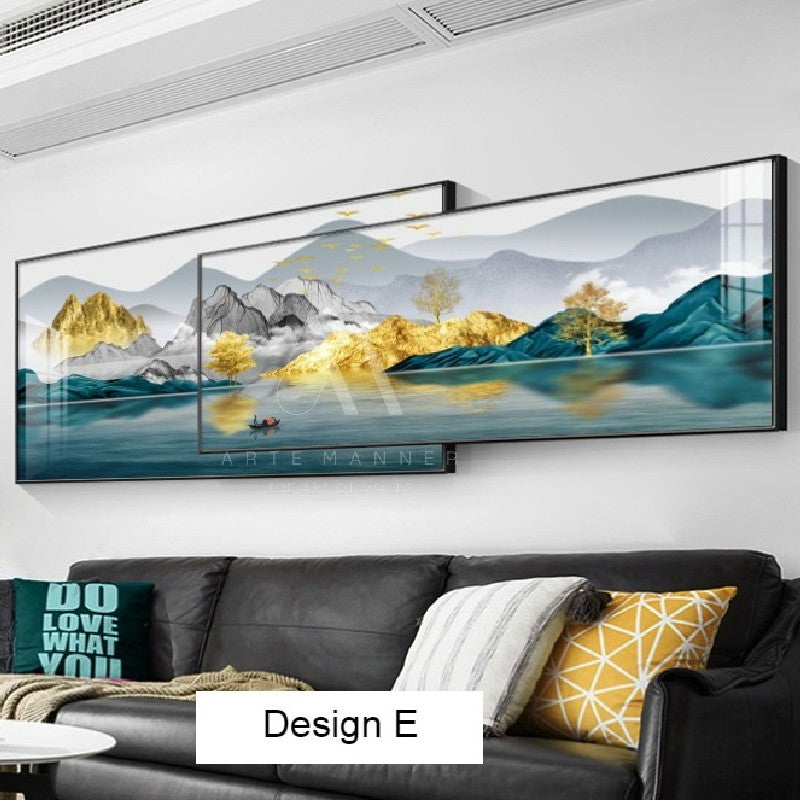 Wandering World Modern Wall Art