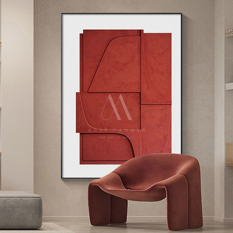 Lone Cloud Modern Abstract Wall Art