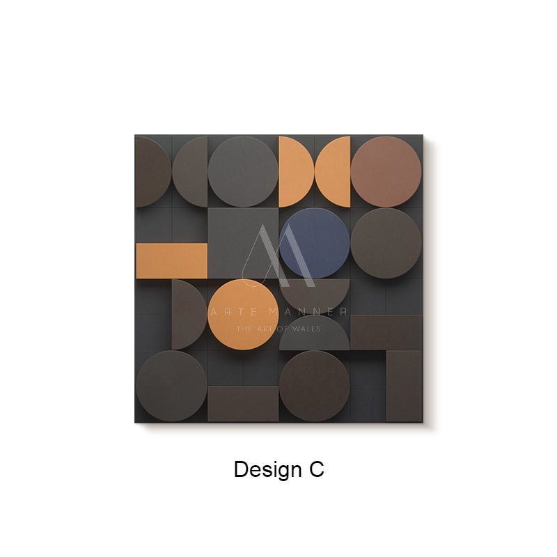 The Gaze of the Mind Modern 3D Wall Art