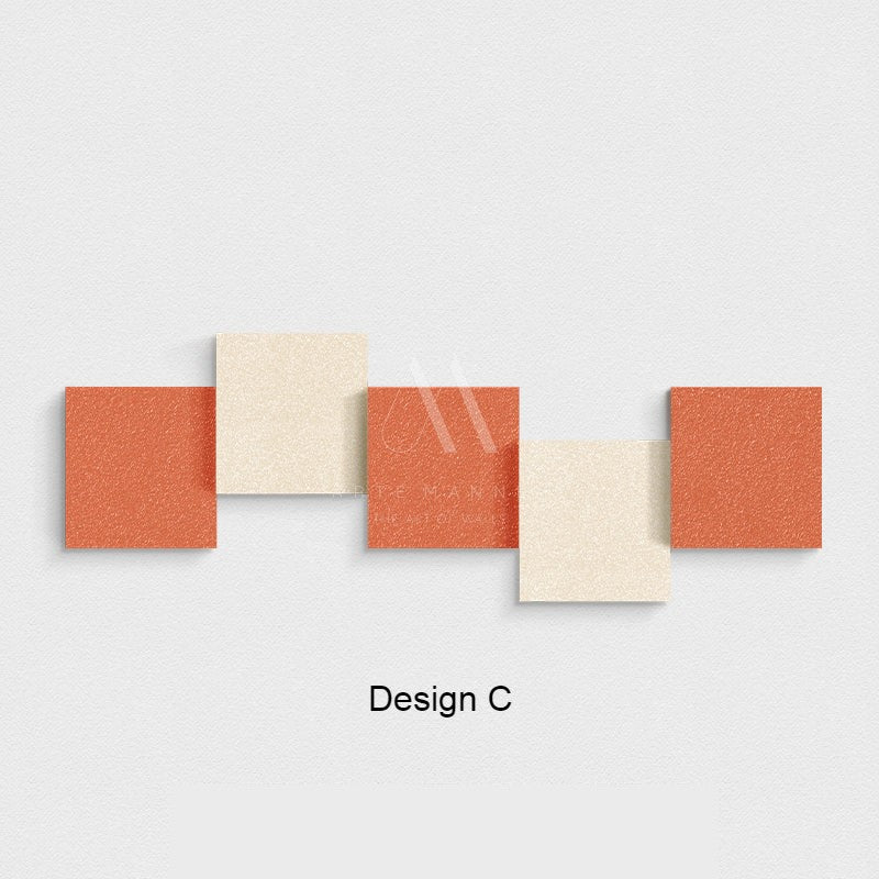 Summer Chill Modern 3D LED Wall Art