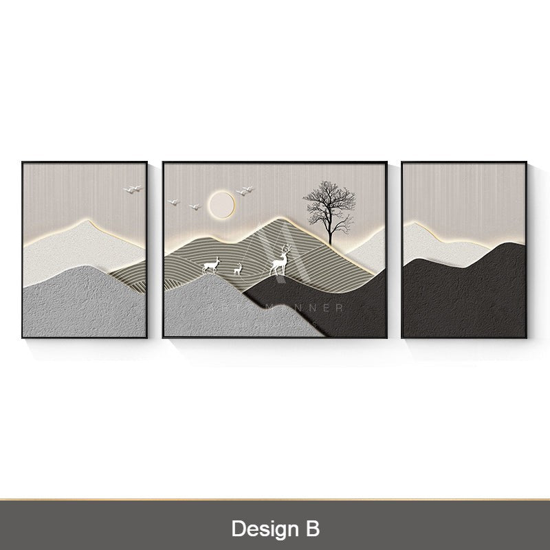 Lovely Home Modern Wall Art (Set of 3)