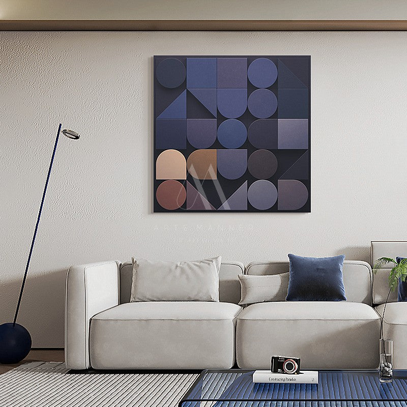 The Gaze of the Mind Modern 3D Wall Art