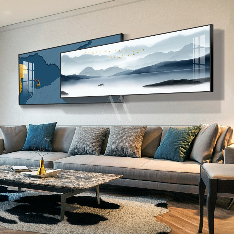 Living with the Ocean Modern Nature Wall Art