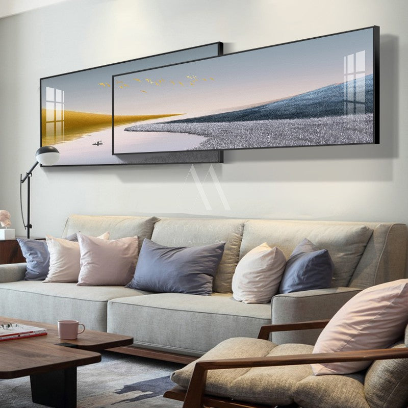 Living with the Ocean Modern Nature Wall Art