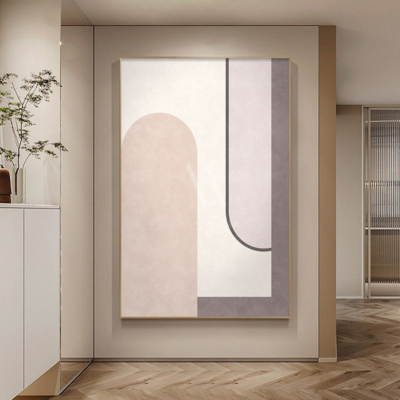 Saccharine Modern Abstract Oil Painting