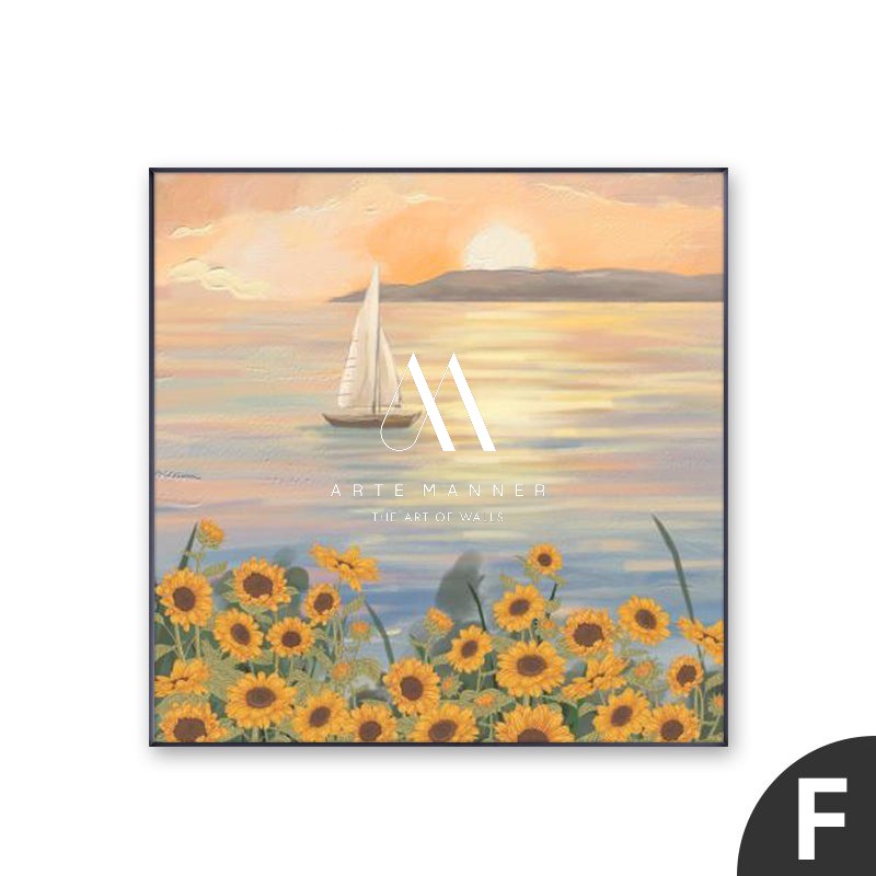 Sunkissed Daze Modern Wall Art