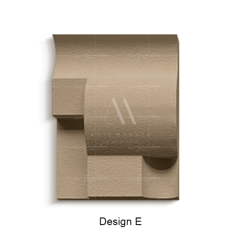 White Passage Modern 3D Wall Art