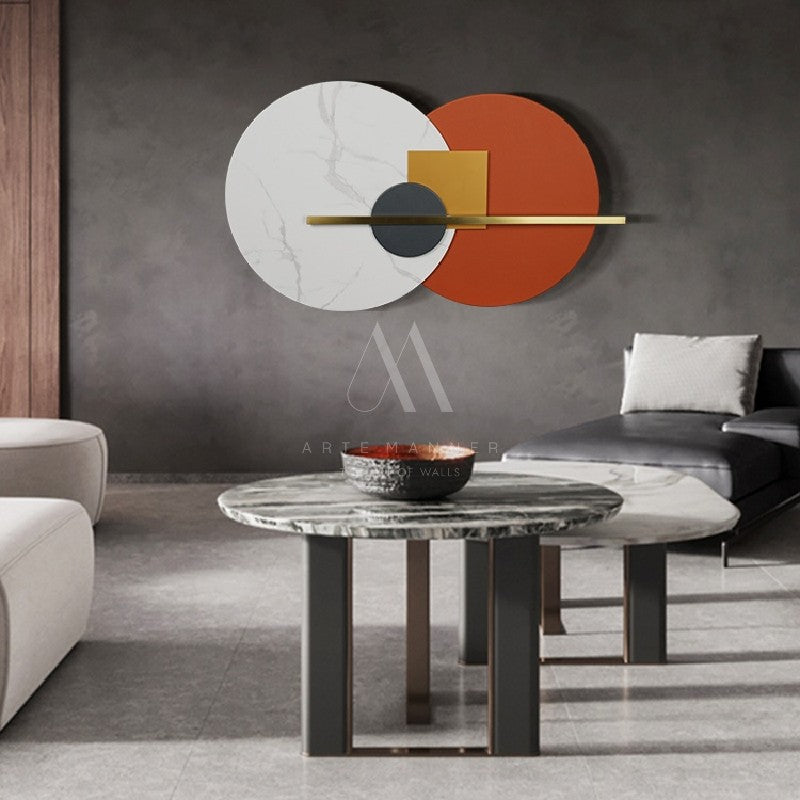 Escaping the Light Modern Abstract 3D Wall Art