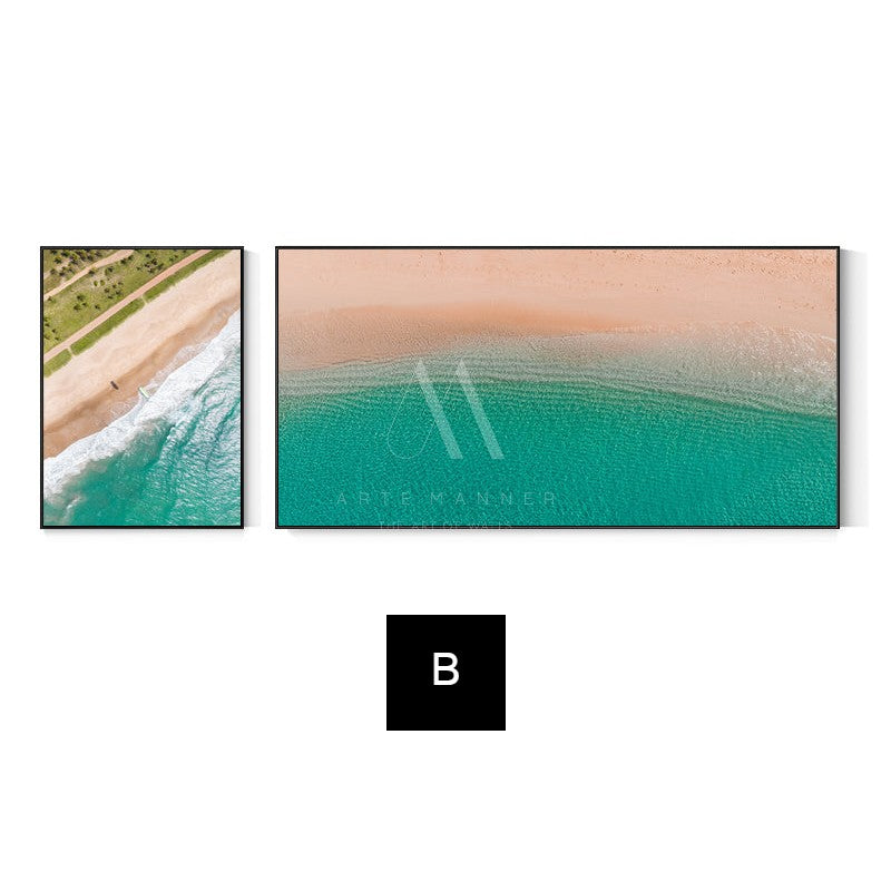 War of Passion Modern Wall Art (Set of 2)