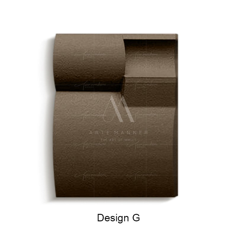 White Passage Modern 3D Wall Art