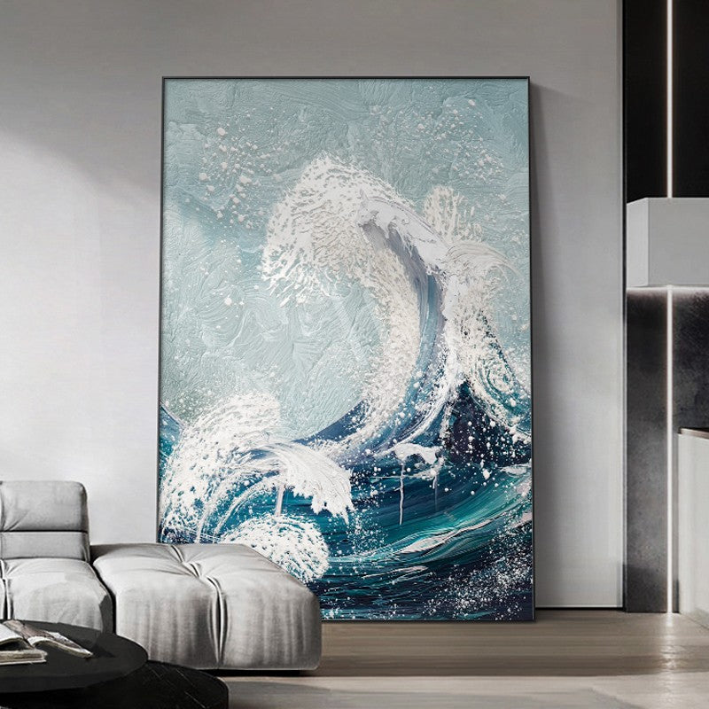 Ride The Wave Modern Wall Art