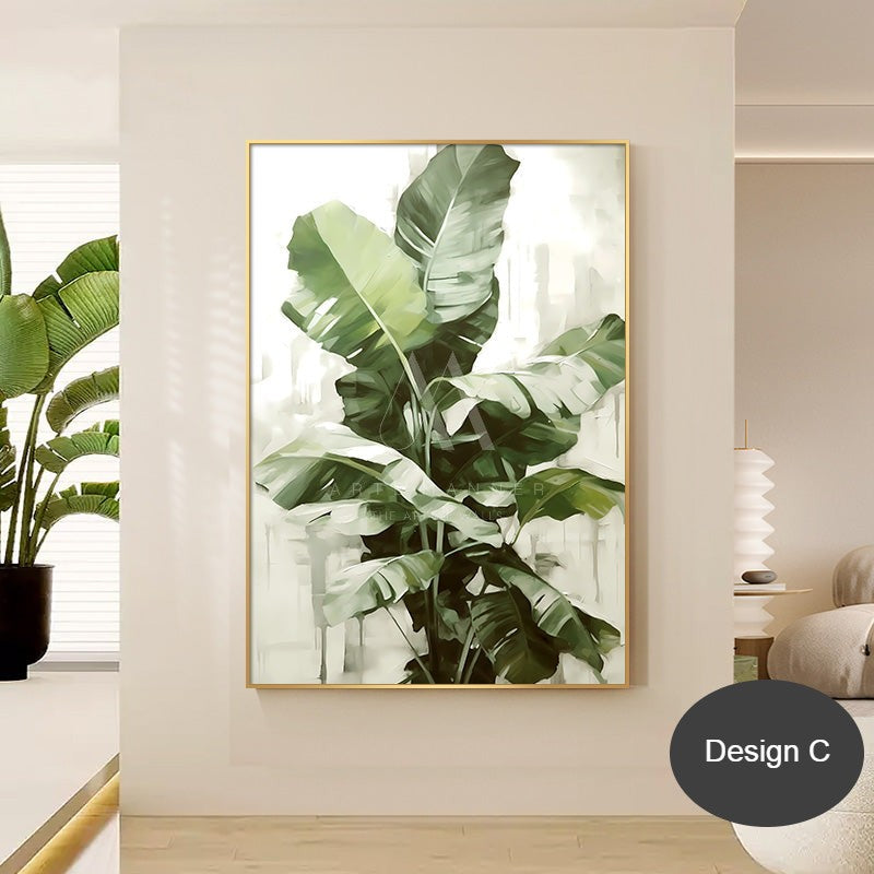 Serene Gardens Modern Nature Wall Art