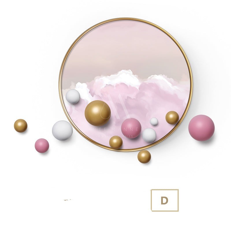 Enchanted Winter Modern 3D Wall Art