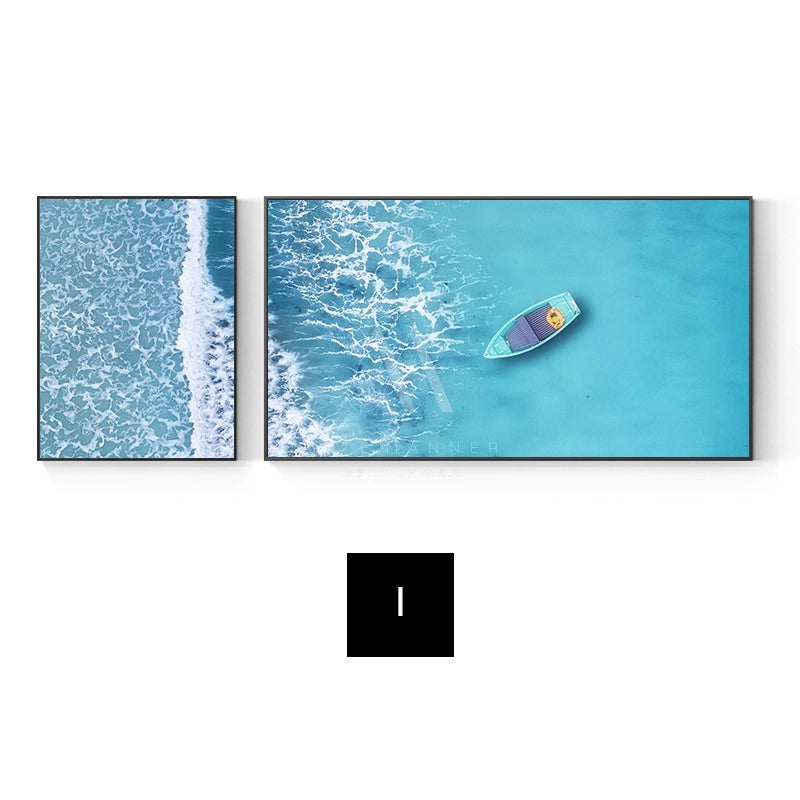 War of Passion Modern Wall Art (Set of 2)