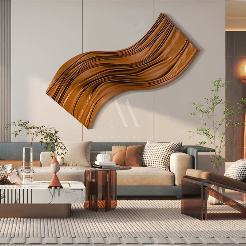 Unfortunate Surprise Modern Abstract 3D Wall Art