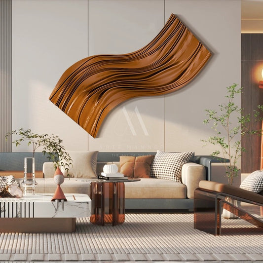 Unfortunate Surprise Modern Abstract 3D Wall Art