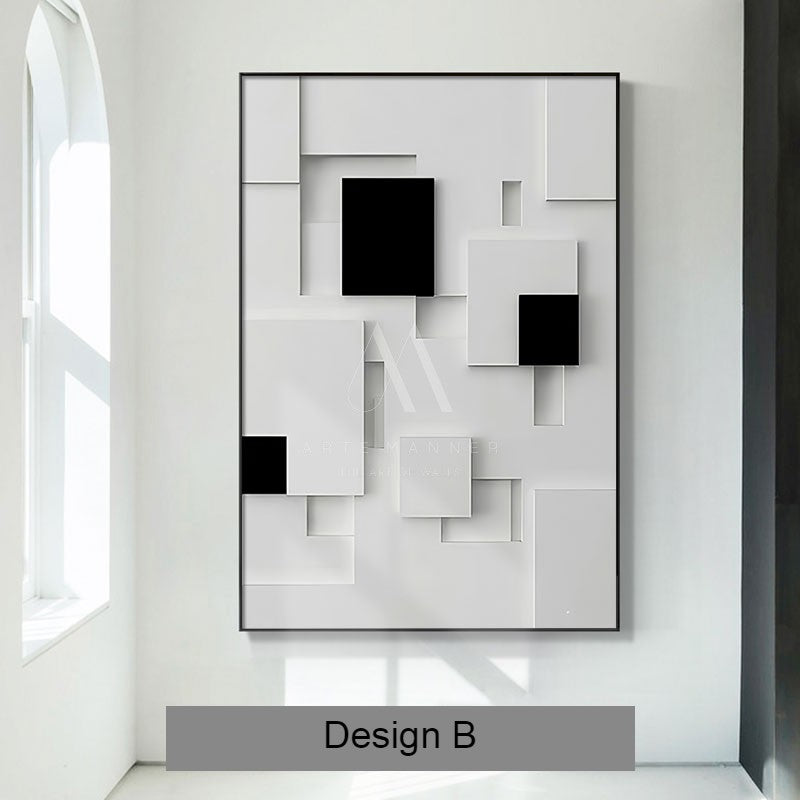 Lone Cloud Modern Abstract Wall Art