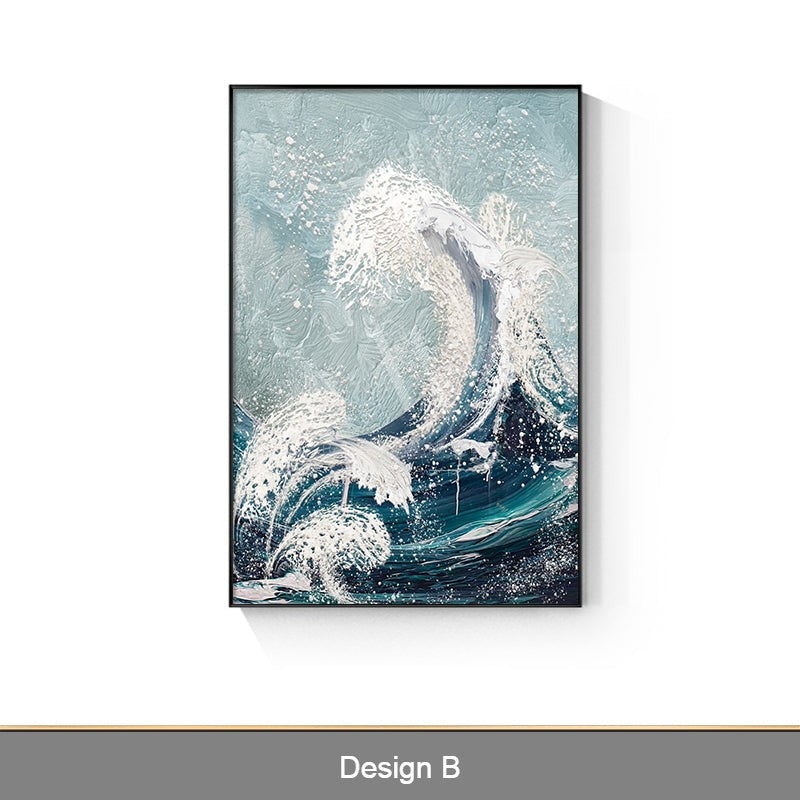 Ride The Wave Modern Wall Art