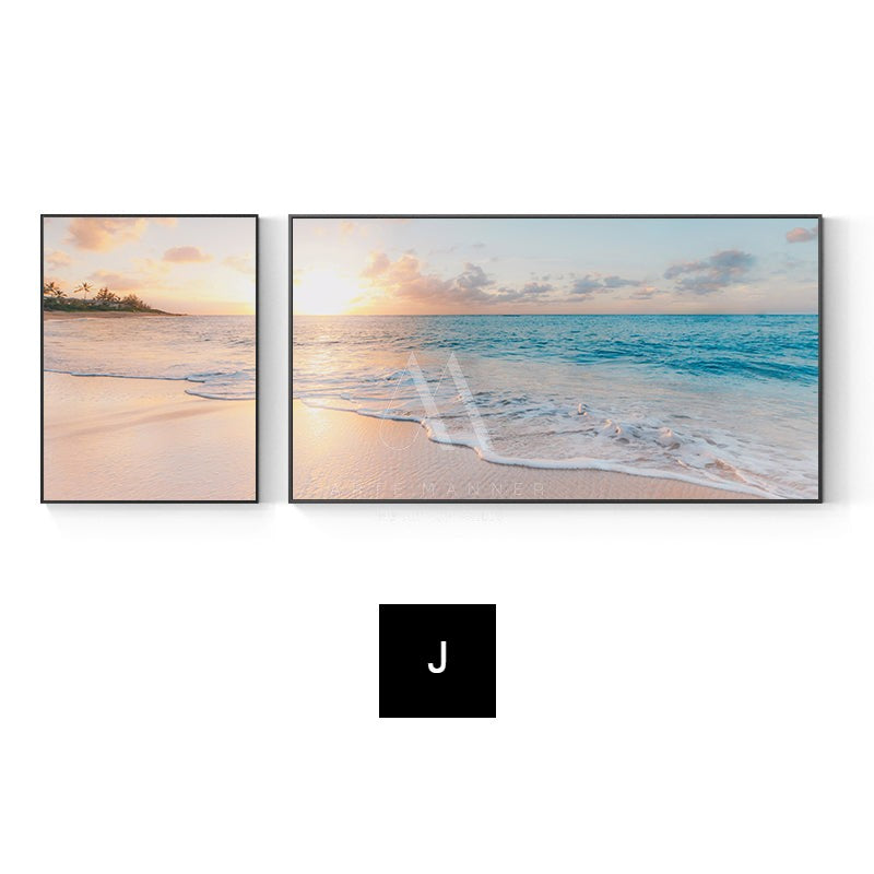 War of Passion Modern Wall Art (Set of 2)
