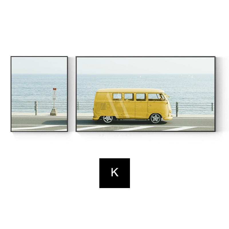 War of Passion Modern Wall Art (Set of 2)
