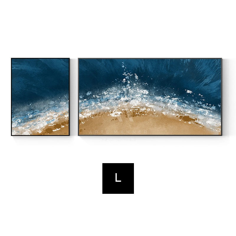 War of Passion Modern Wall Art (Set of 2)
