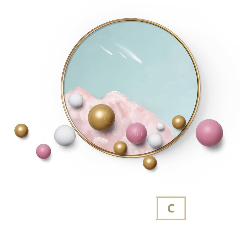 Enchanted Winter Modern 3D Wall Art