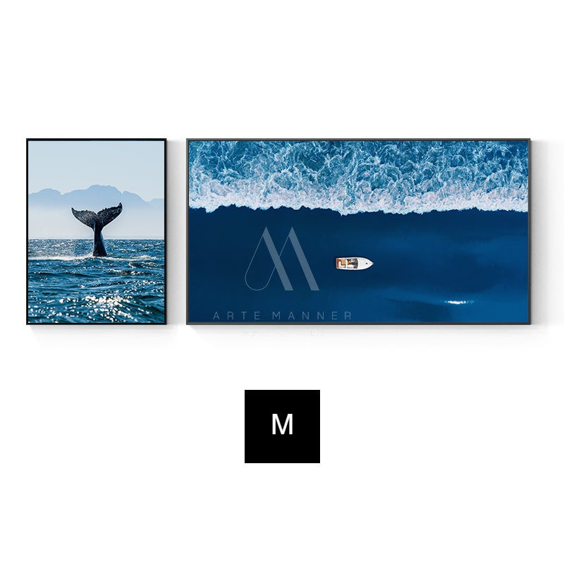 War of Passion Modern Wall Art (Set of 2)