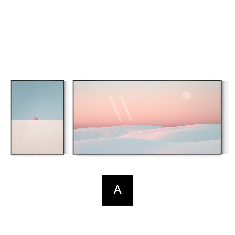 War of Passion Modern Wall Art (Set of 2)