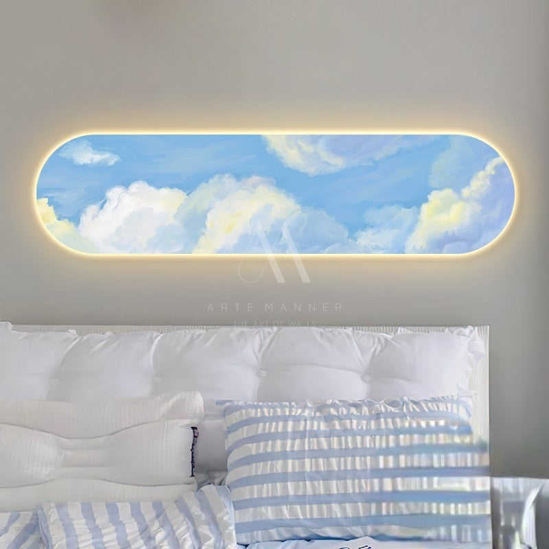 Quiet Strength Modern LED Wall Art