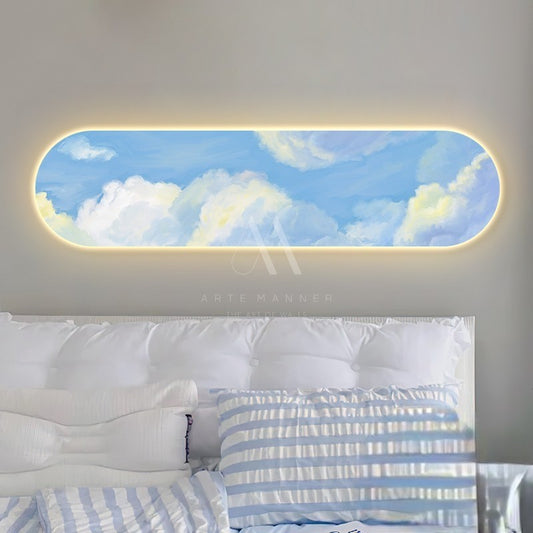 Quiet Strength Modern LED Wall Art