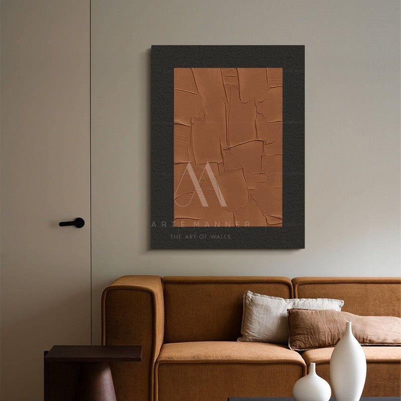 Forsaken Flame Modern Abstract Wall Art