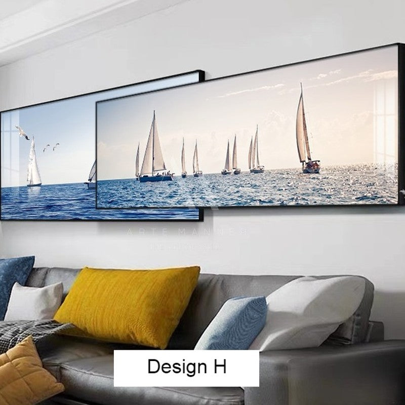 Wandering World Modern Wall Art