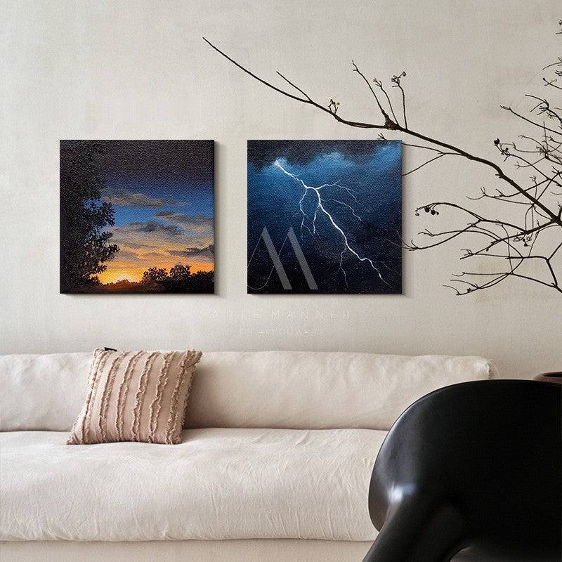 Impending Modern Oil Painting