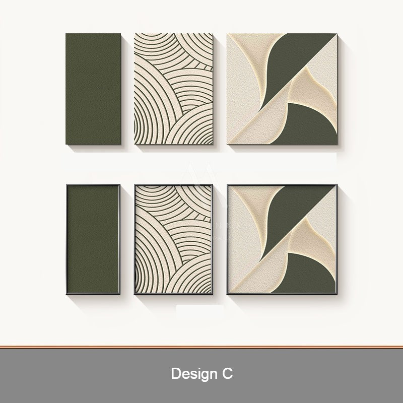 Electric Thoughts Wall Art (Set of 3)