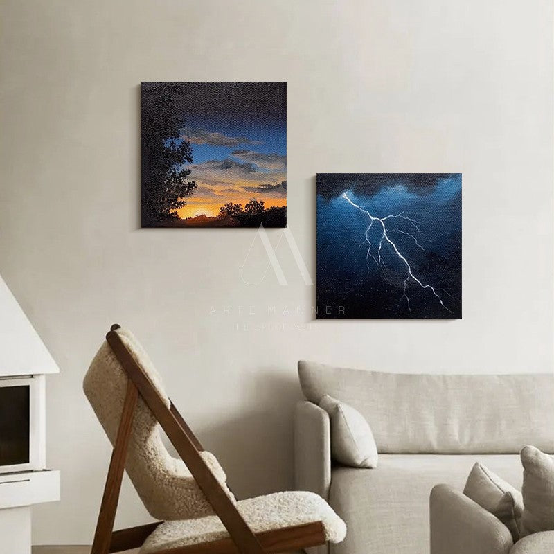 Impending Modern Oil Painting