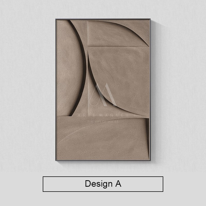 Voiceless Apartment Modern Abstract 3D Wall Art