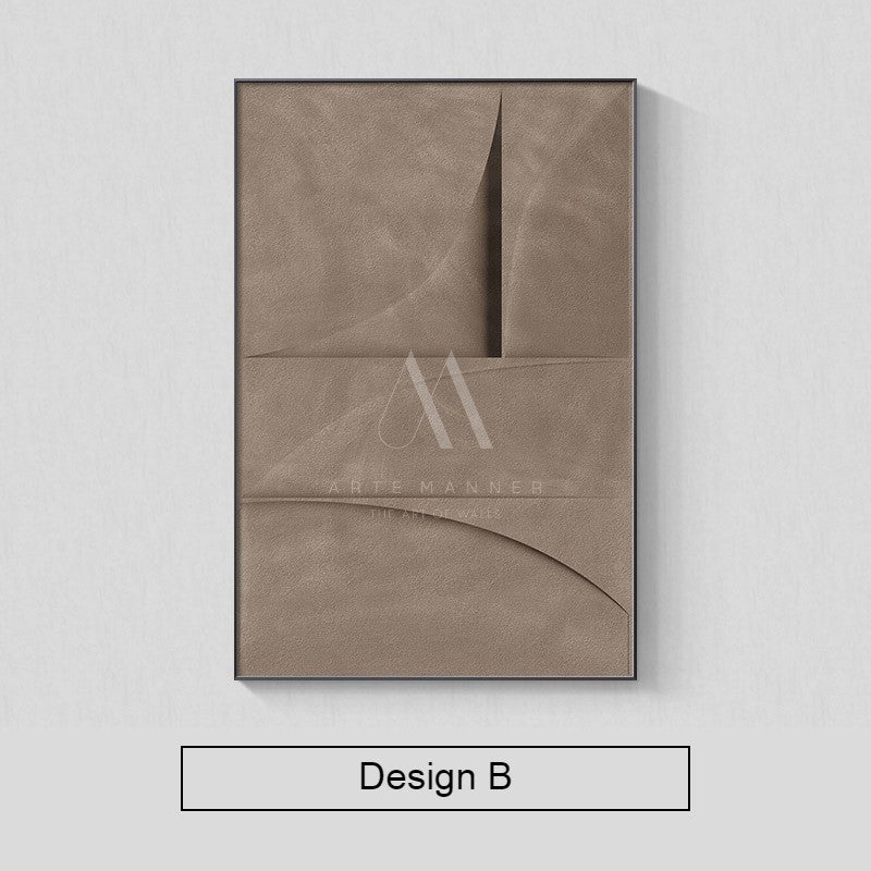 Voiceless Apartment Modern Abstract 3D Wall Art