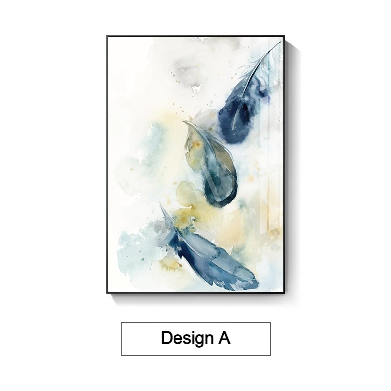 Oblivious Shame Modern Abstract Wall Art