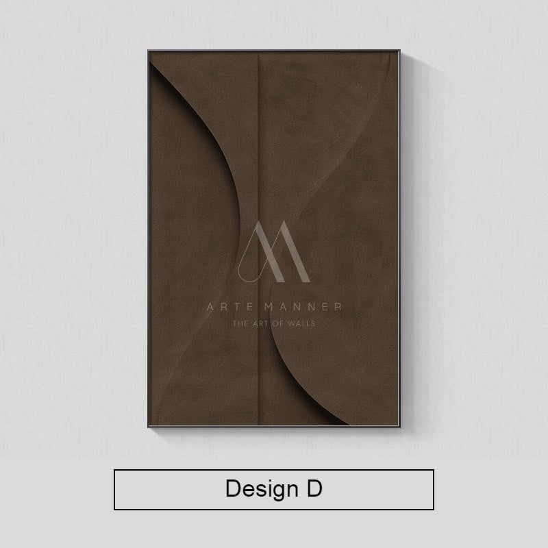 Voiceless Apartment Modern Abstract 3D Wall Art